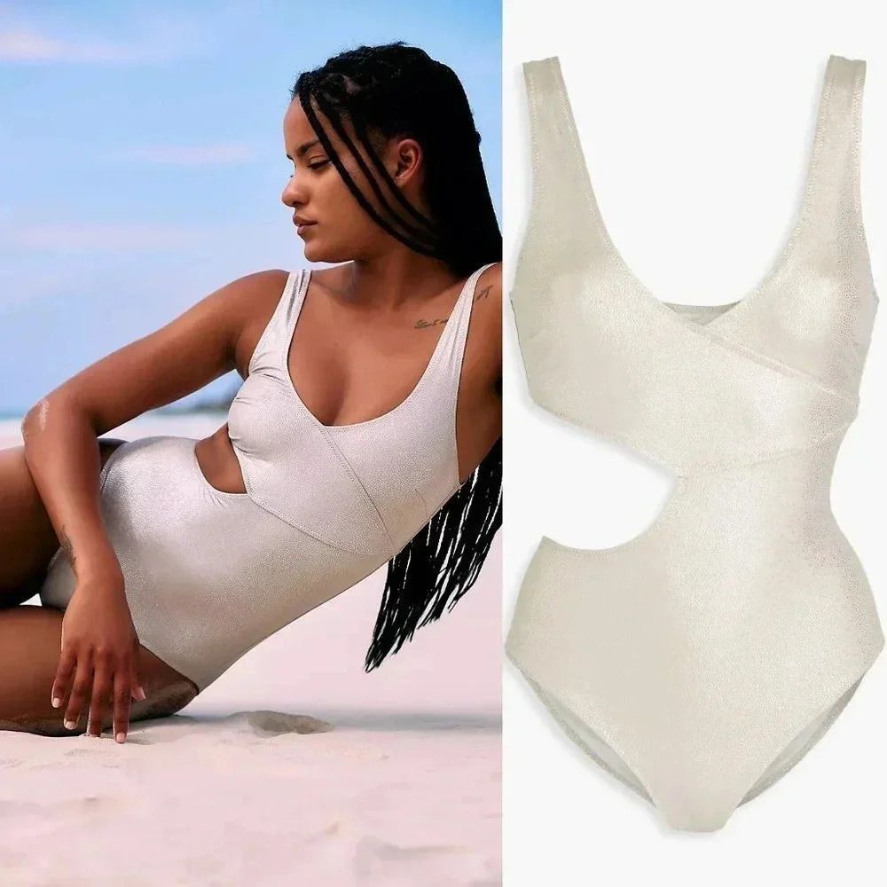 Free People Solid & Striped The Reese One-Piece Swimsuit Size Small NWOT $188